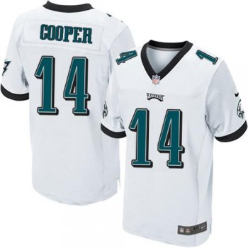 Nike Philadelphia Eagles 14 Riley Cooper White Elite NFL Jerseys Cheap