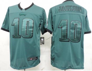 Nike Philadelphia Eagles 10 DeSean Jackson Green Drenched Limited NFL Jerseys Cheap