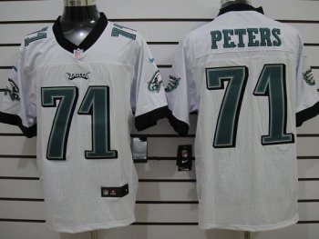 Nike Philadelphia Eagles 71 Jason Peters White Elite Nike NFL Jerseys Cheap