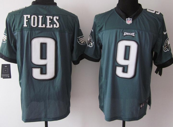 Nike Philadelphia Eagles #9 Nick Foles Green Elite Nike NFL Jerseys Cheap