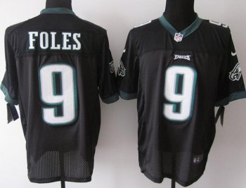 Nike Philadelphia Eagles #9 Nick Foles Black Elite Nike NFL Jerseys Cheap