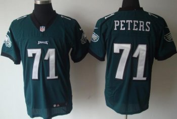 Nike Philadelphia Eagles 71 Jason Peters Dark Green Elite Nike NFL Jerseys Cheap