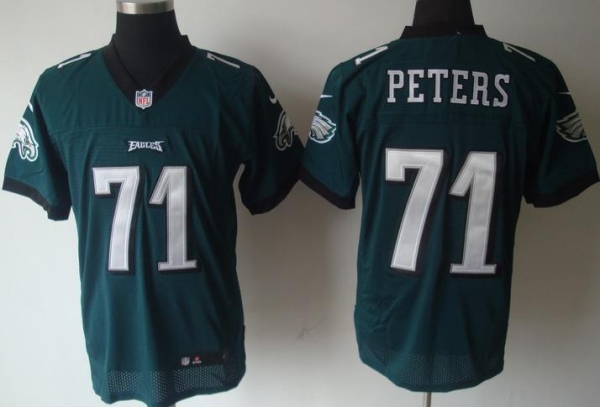 Nike Philadelphia Eagles 71 Jason Peters Dark Green Elite Nike NFL Jerseys Cheap