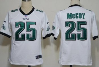 Nike Philadelphia Eagles 25 LeSean McCoy White Game Nike NFL Jerseys Cheap