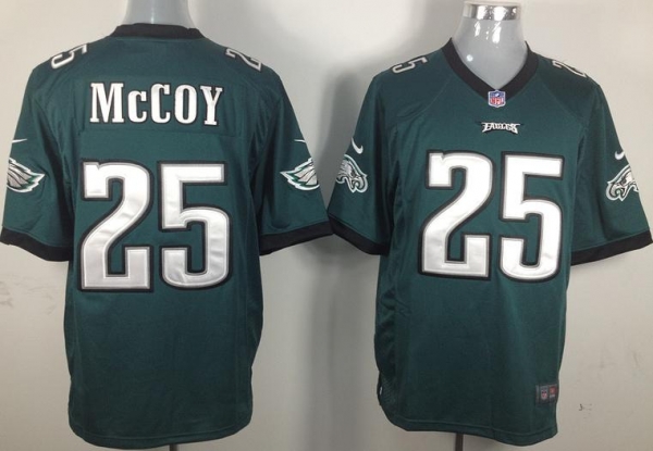 Nike Philadelphia Eagles #25 LeSean McCoy Green Game Nike NFL Jerseys Cheap