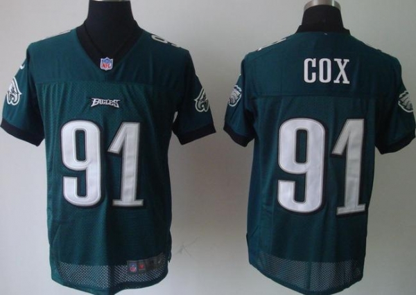 Nike Philadelphia Eagles 91# Fletcher Cox Green Nike NFL Jerseys Cheap