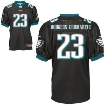 Nike Philadelphia Eagles #23 Dominique Rodgers-Cromartie Black Nike NFL Jerseys Cheap