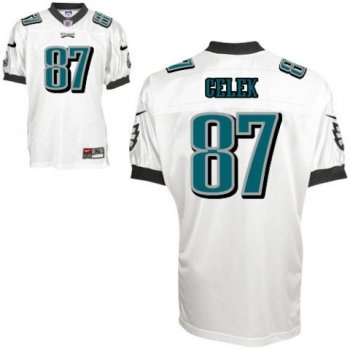 Nike Philadelphia Eagles #87 Brent Celek White Nike NFL Jerseys Cheap