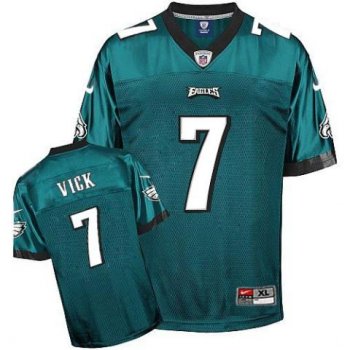 Nike Philadelphia Eagles #7 Michael Vick Green Nike NFL Jerseys Cheap