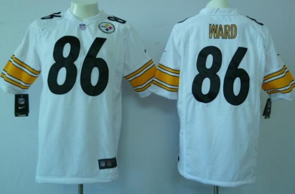 Nike Pittsburgh Steelers 86 Hines Ward White Game Nike NFL Jerseys Cheap