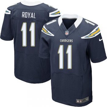 Nike San Diego Chargers 11 Eddie Royal Navy Blue Elite NFL Jerseys Cheap