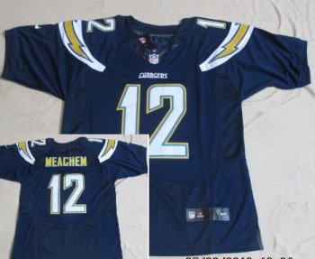 Nike San Diego Chargers 12 Robert Meachem Dark Blue Elite NFL Jerseys 2013 New Style Cheap