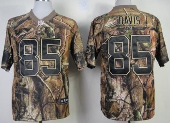 Nike San Francisco 49ers 85 Vernon Davis Camo Realtree NFL Jerseys Cheap