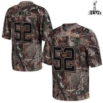 Nike San Francisco 49ers 52 Patrick Willis Elite Camo Realtree 2013 Super Bowl NFL Jersey Cheap