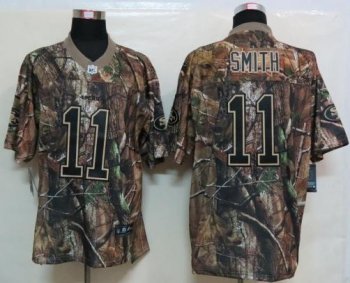 Nike San Francisco 49ers 11 Alex Smith Camo Realtree NFL Jersey Cheap