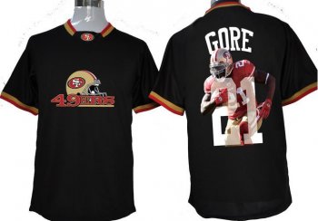 Nike San Francisco 49ers #21 Frank Gore Black All-Star Fashion NFL Jerseys Cheap