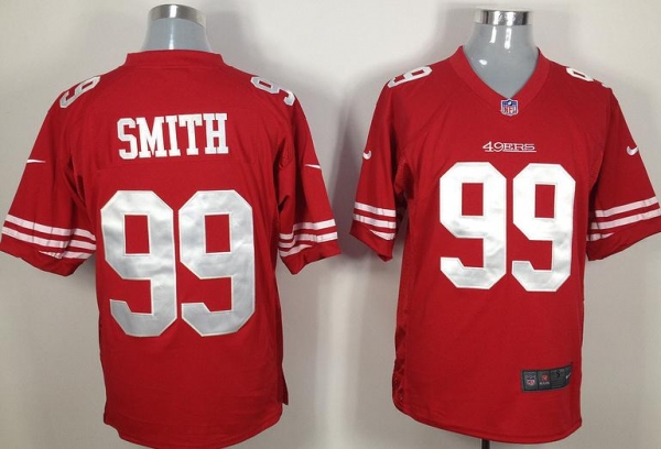 Nike San Francisco 49ers #99 Aldon Smith Nike NFL Jerseys Cheap