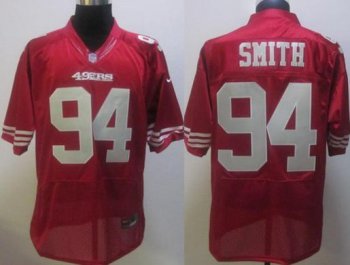 Nike San Francisco 49ers #94 Justin Smith Nike NFL Jerseys Cheap