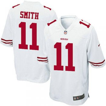 Nike San Francisco 49ers 11 Alex Smith Game White Nike NFL Jerseys Cheap