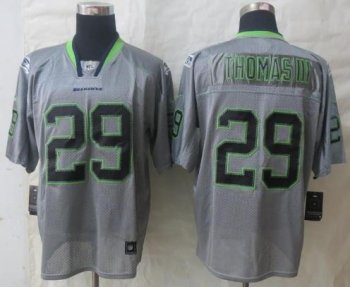 Nike Seattle Seahawks 29 Earl Thomas III Lights Out Grey Elite NFL Jerseys Cheap