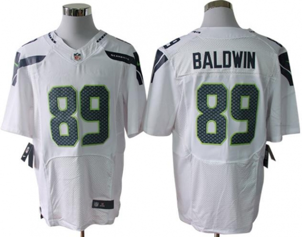 Nike Seattle Seahawks 89# Doug Baldwin White Elite Nike NFL Jerseys Cheap