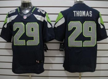 Nike Seattle Seahawks 29# Earl Thomas Blue Elite Nike NFL Jerseys Cheap