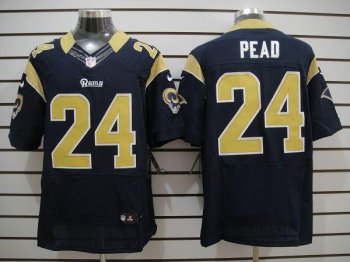 Nike St. Louis Rams #24 Pead Dark Blue Elite Nike NFL Jerseys Cheap