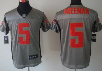 Nike Tampa Bay Buccaneers 5# Josh Freeman Grey Shadow NFL Jerseys Cheap