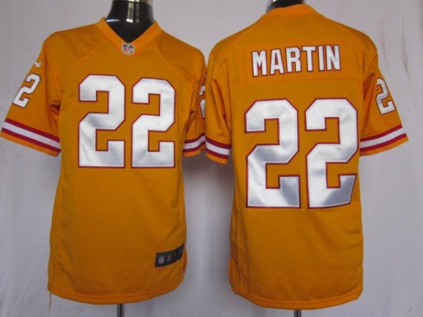 Nike Tampa Bay Buccaneers 22 Doug Martin Yellow Game Nike NFL Jerseys Cheap