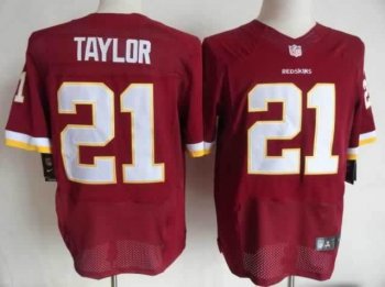 Nike Washington Redskins 21 Sean Taylor Red Elite NFL Jerseys Cheap