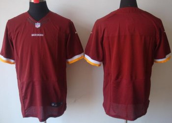 Nike Washington Redskins Blank Red Elite NFL Jerseys Cheap