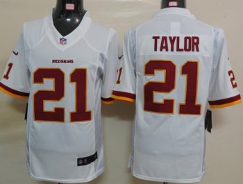 Nike Washington Redskins 21 Sean Taylor White Game LIMITED NFL Jerseys Cheap