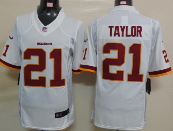 Nike Washington Redskins 21 Sean Taylor White Game LIMITED NFL Jerseys Cheap