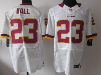 Nike Washington Redskins 23 DeAngelo Hall White Elite Nike NFL Jerseys Cheap