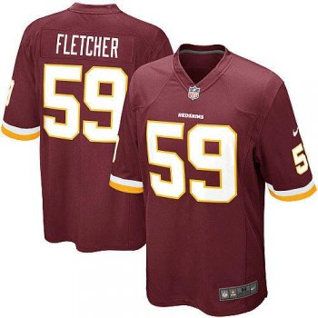 Nike Washington Redskins 59# London Fletcher Red Nike NFL Jerseys Cheap