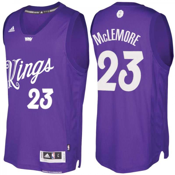 Men's Sacramento Kings #23 Ben McLemore Purple 2016 Christmas Day NBA Swingman Jersey