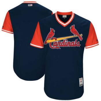 Men's St. Louis Cardinals Customized Navy 2017 Little League World Series Players Weekend Jersey