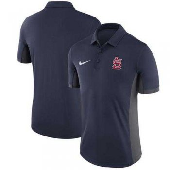 Men's St. Louis Cardinals Nike Navy Franchise Polo