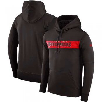 Men's Tampa Bay Buccaneers Nike Pewter Sideline Team Performance Pullover Hoodie