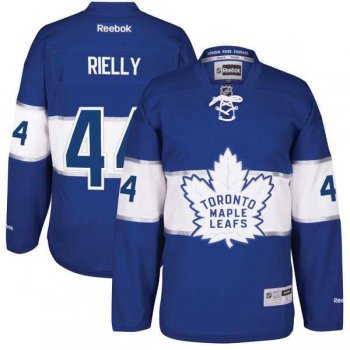 Men's Toronto Maple Leafs #44 Morgan Rielly Blue 2017 Centennial Classic Stitched NHL Jersey