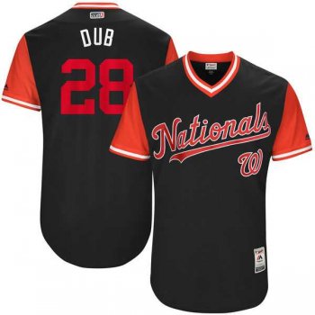 Men's Washington Nationals #28 Jayson Werth Dub Majestic Navy 2017 Little League World Series Players Weekend Jersey