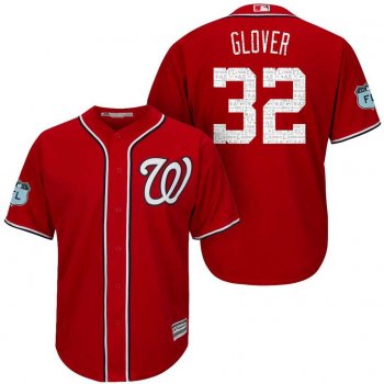 Men's Washington Nationals #32 Koda Glover 2017 Spring Training Cool Base Stitched MLB Jersey