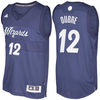 Men's Washington Wizards #12 Kelly Oubre Navy Blue 2016 Christmas Day NBA Swingman Jersey