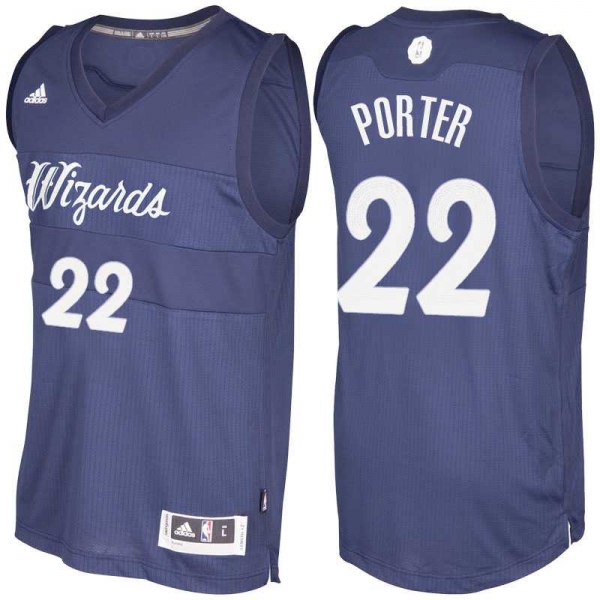 Men's Washington Wizards #22 Otto Porter Navy Blue 2016 Christmas Day NBA Swingman Jersey