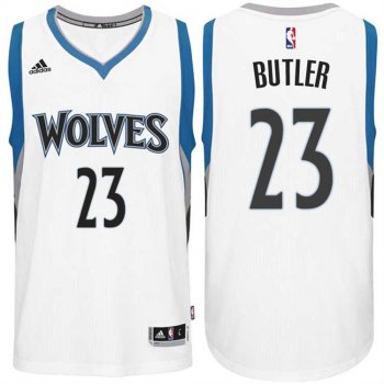 Minnesota Timberwolves #23 Jimmy Butler Home White New Swingman Stitched NBA Jersey