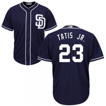 Youth Padres #23 Fernando Tatis Jr. Navy blue Cool Base Stitched Youth Baseball Jersey