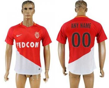 Monaco Personalized Home Soccer Club Jersey