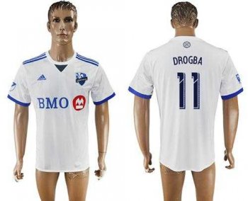 Montreal Impact #11 Drogba Away Soccer Club Jersey