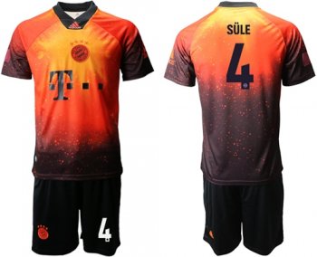 Bayern Munchen #4 Sule FIFA 19AD Memorial Edition Soccer Club Jersey