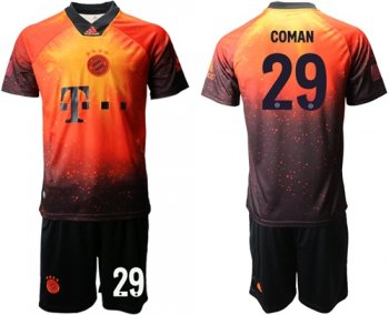 Bayern Munchen #29 Coman FIFA 19AD Memorial Edition Soccer Club Jersey